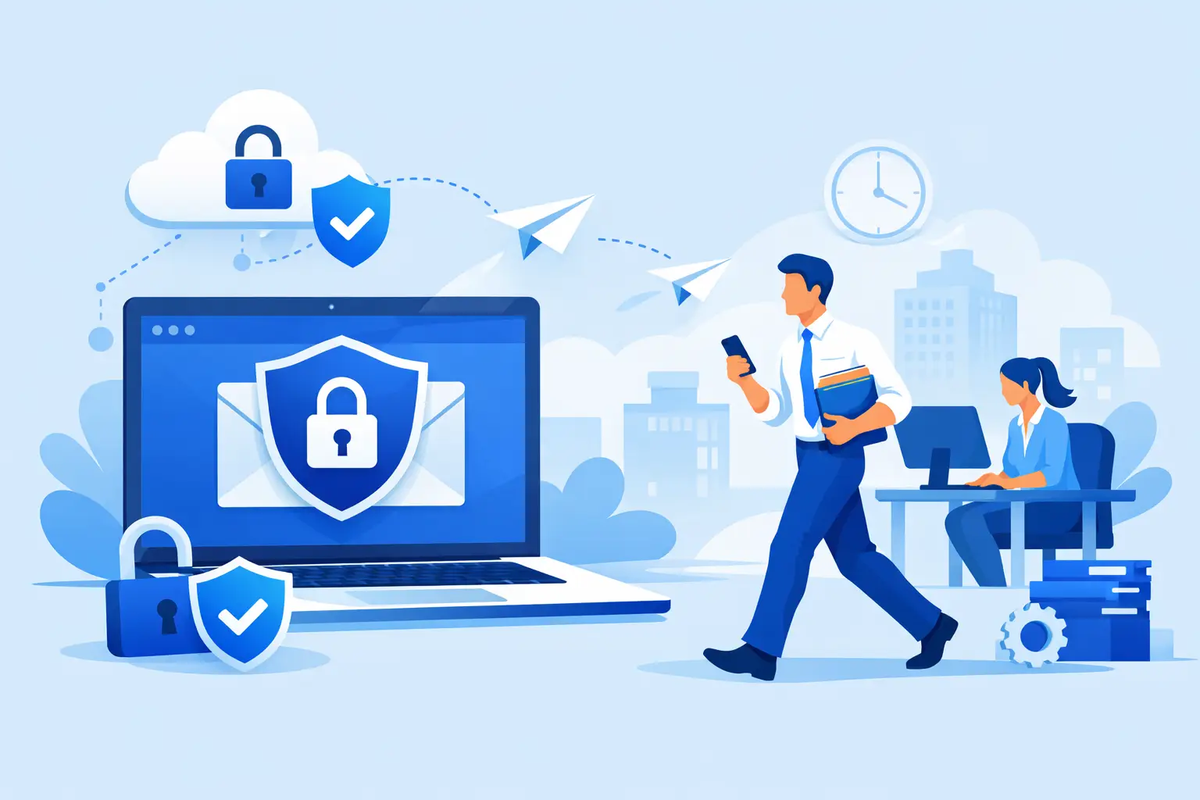 How to Secure Business Email Without Slowing Work