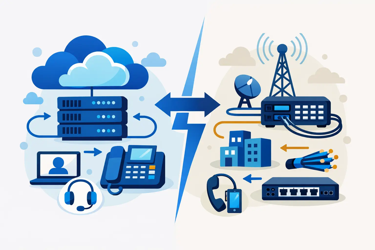 Cloud PBX vs SIP Trunking Explained