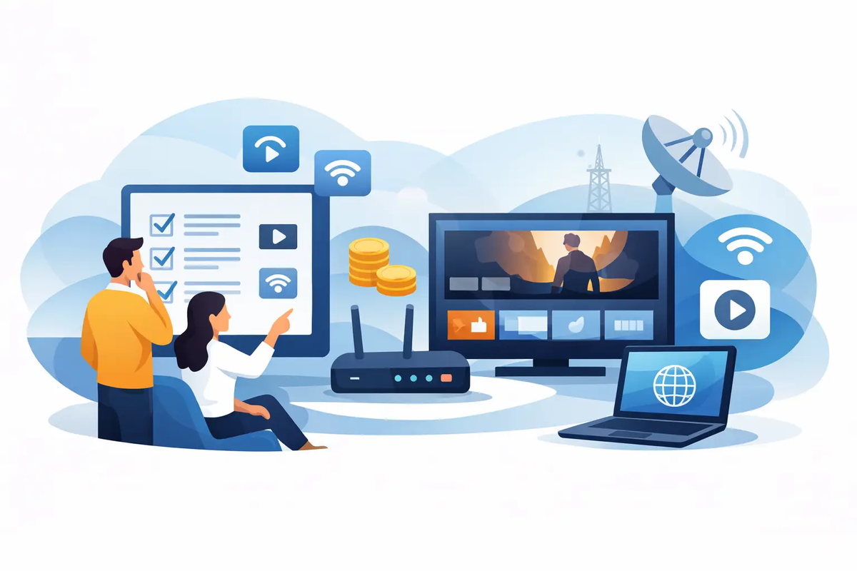 How to Choose TV Packages with Internet