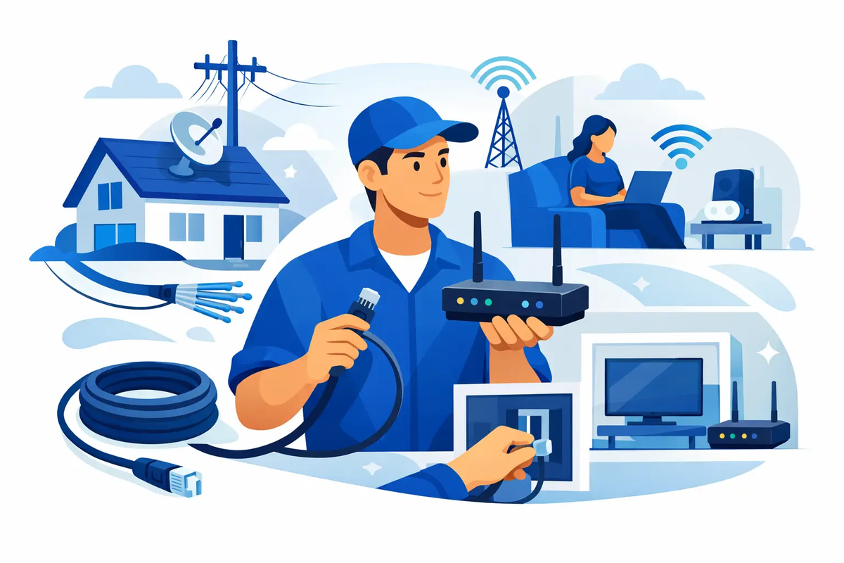 What Happens During Broadband Installation