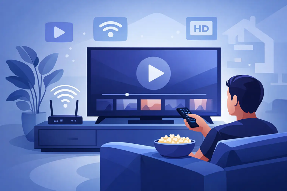 Best Internet for Streaming TV at Home